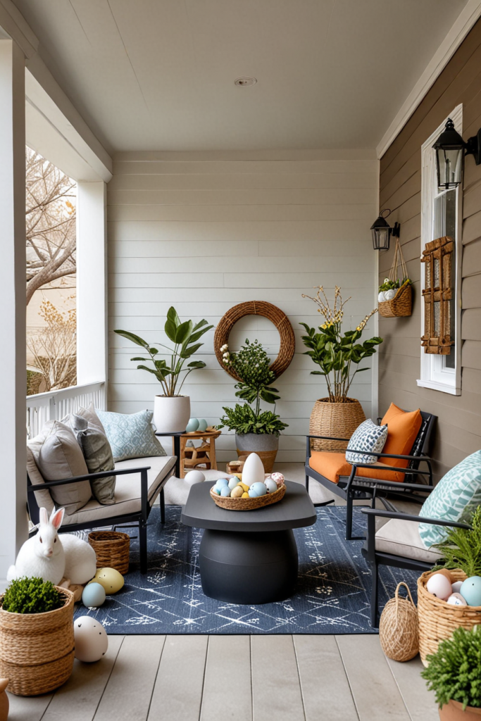 Unique And Sophisticated: 69 Must-Try Easter Porch Designs For 2025