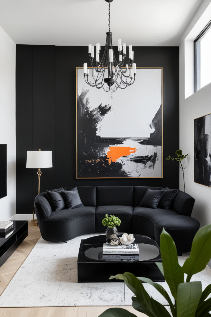 66 Striking Black Small Living Room Ideas for a Sophisticated, Designer Look