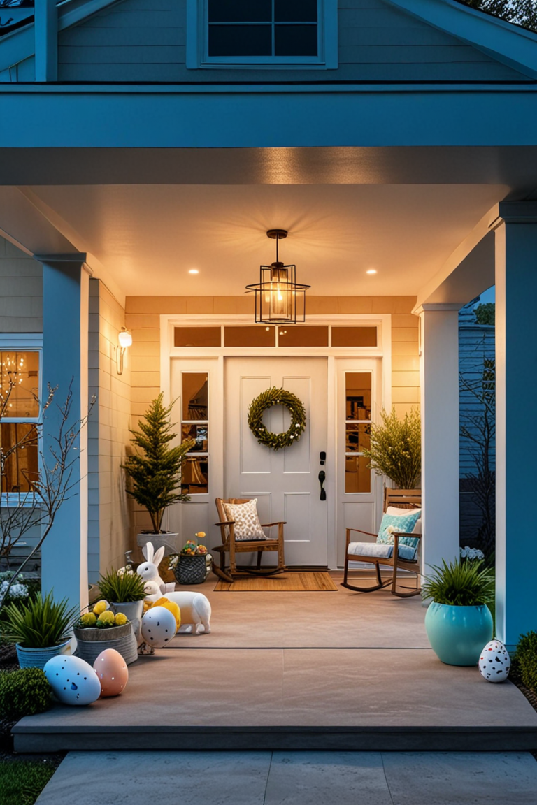 69 Easter Porch Decor Trends: Modern And Unique Designer Inspirations ...