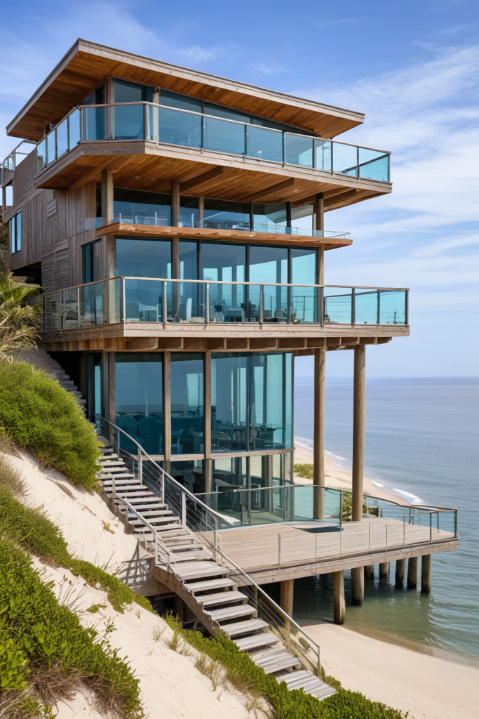 65 Breathtaking Beach House Exteriors That Redefine Coastal Living