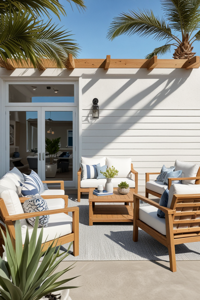 Seaside Sophistication: 69 Cutting-Edge Coastal Patios To Inspire 2025