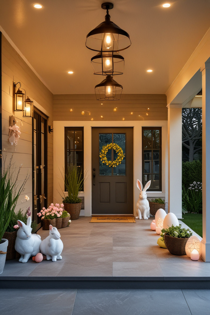 Unique And Sophisticated: 69 Must-Try Easter Porch Designs For 2025