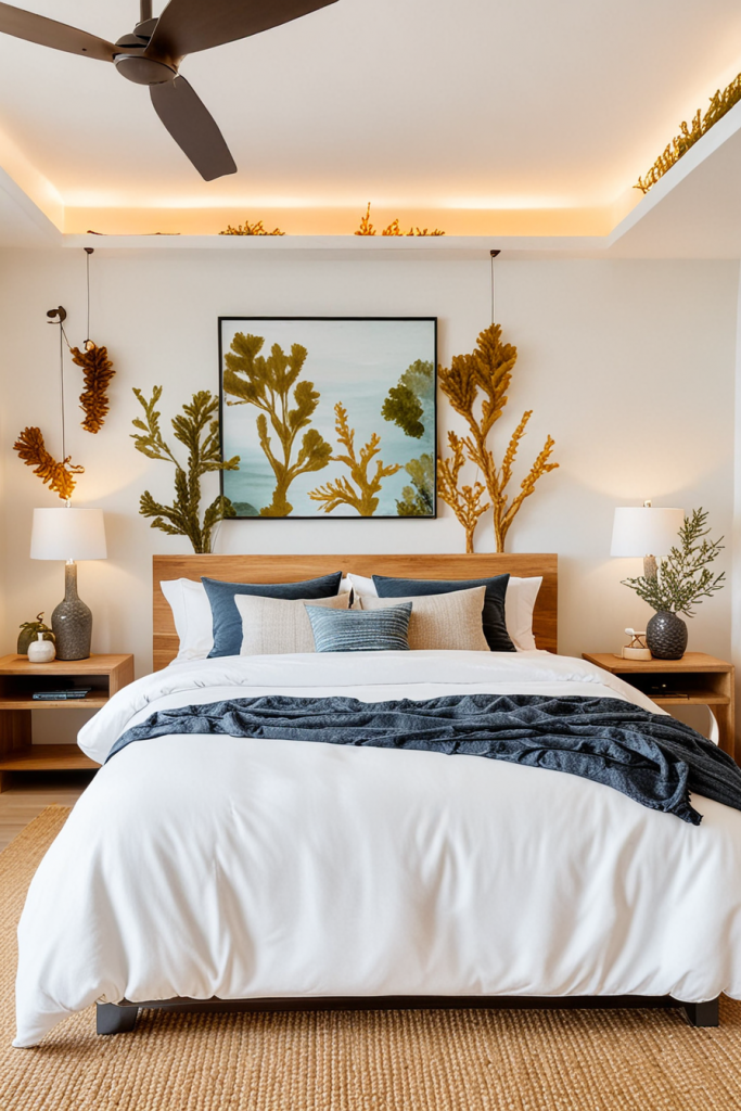 Marine Modernity: 64 Designer Coastal Bedrooms That Evoke Ocean Dreams