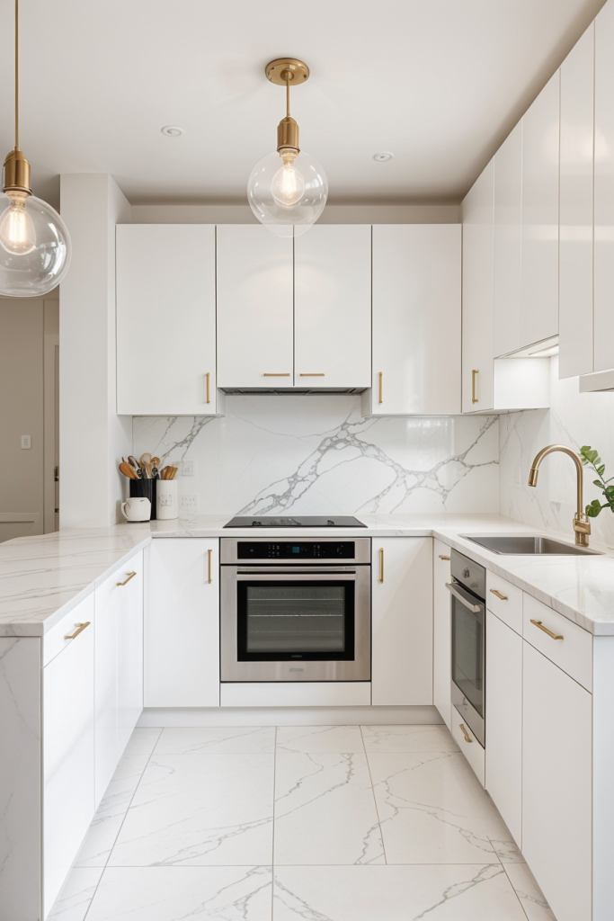 Bright, Bold, and Beautiful: 67 Small White Kitchens That Inspire