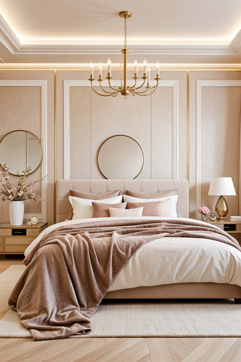 65 Modern Feminine Style Bedrooms: Innovative Design Ideas For ...