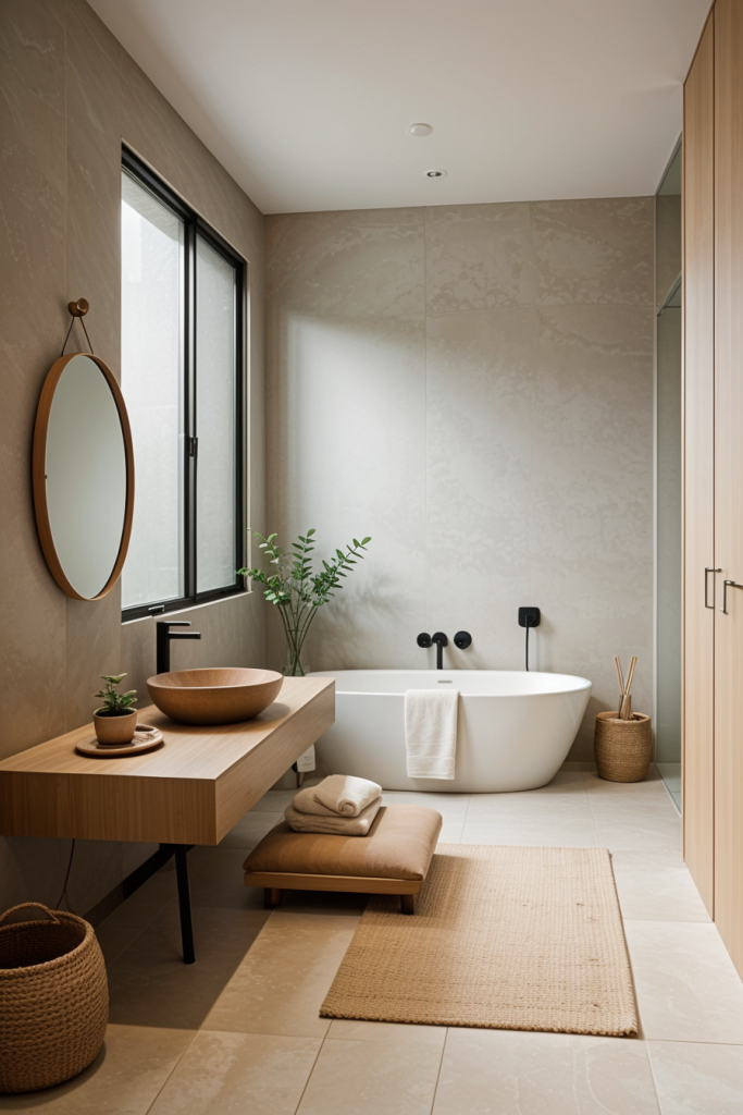 Calm Meets Function: 65 Japandi Bathroom Designs To Refresh Your Space