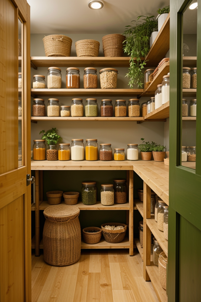 Elevate Storage Solutions: 64 Unique Pantry Inspirations That Delight