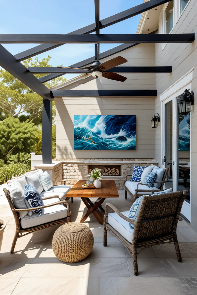 Seaside Sophistication: 69 Cutting-Edge Coastal Patios To Inspire 2025