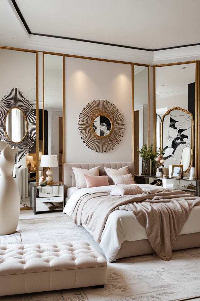 Elegant Innovation: 65 Unforgettable Modern Feminine Bedroom Ideas