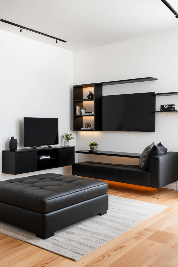 66 Striking Black Small Living Room Ideas for a Sophisticated, Designer Look