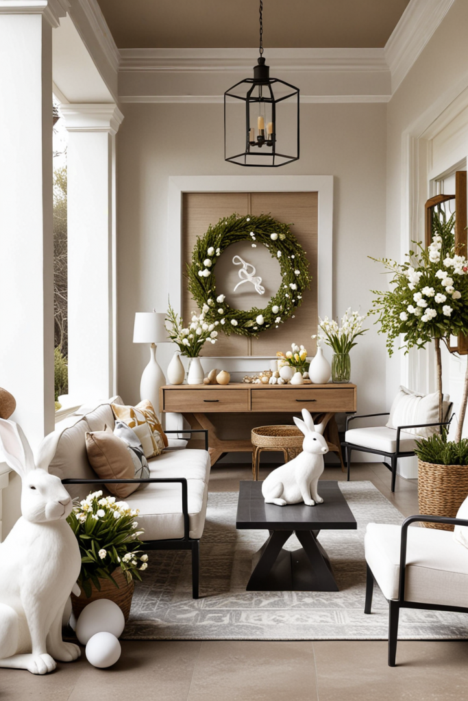 Unique And Sophisticated: 69 Must-Try Easter Porch Designs For 2025