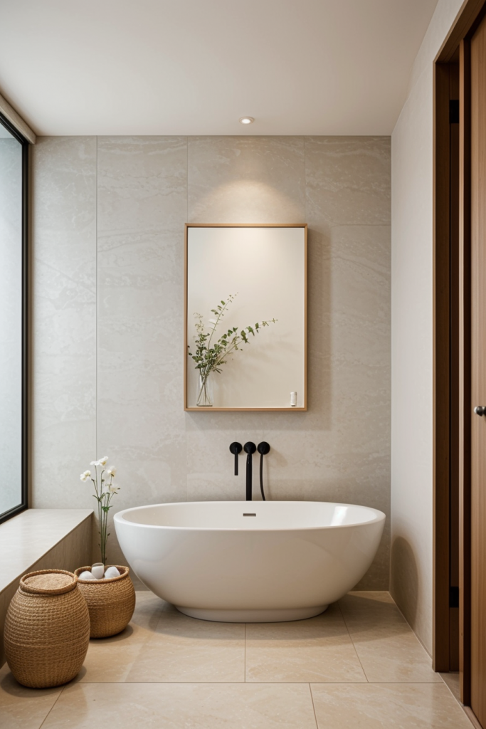 Calm Meets Function: 65 Japandi Bathroom Designs To Refresh Your Space