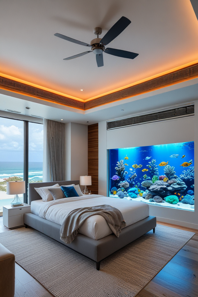 Marine Modernity: 64 Designer Coastal Bedrooms That Evoke Ocean Dreams