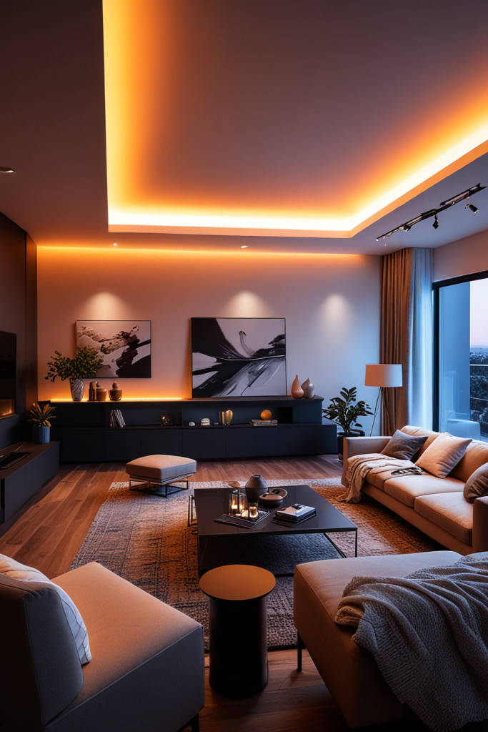 68 Radiant Ideas To Transform Your Living Room Lighting