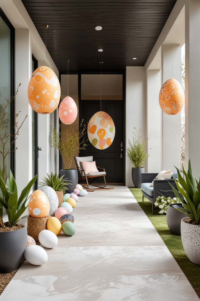 Unique And Sophisticated: 69 Must-Try Easter Porch Designs For 2025