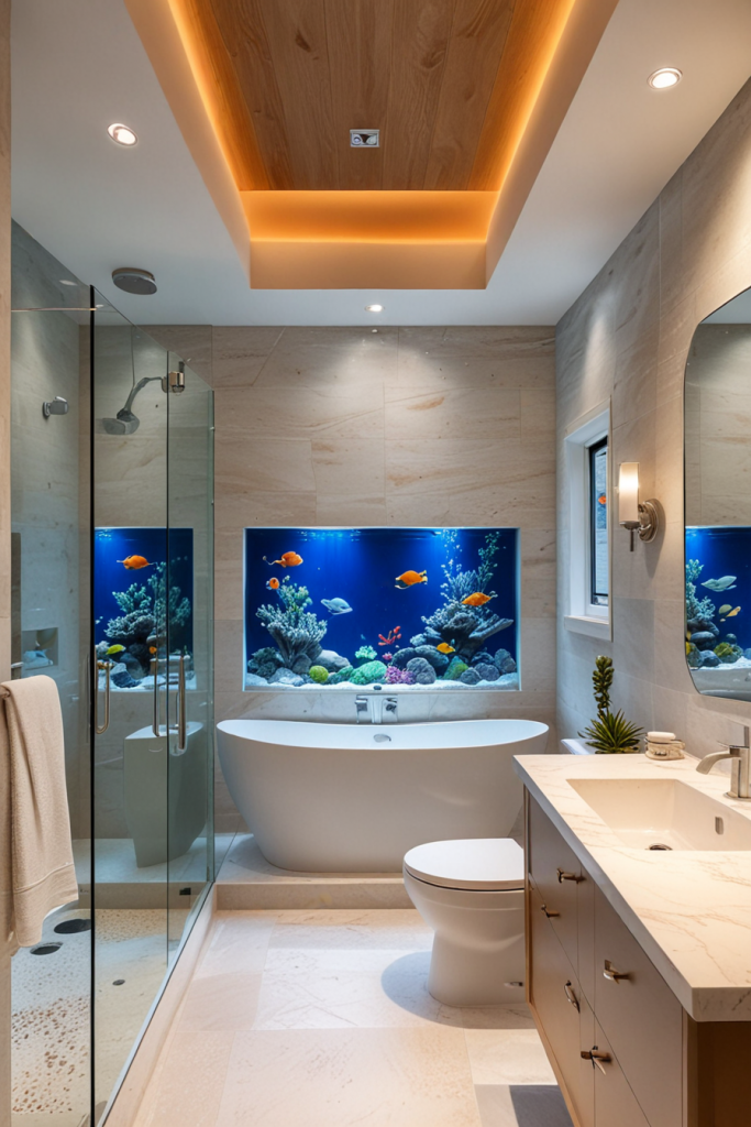 Sail Into Luxury: 67 Modern Coastal Bathrooms 2025 With Unusual Nautical Decor