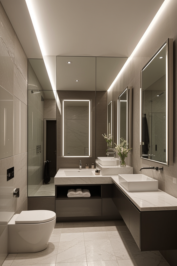 65 Unconventional Bathroom Inspirations: A Journey Into Modern Interior Artistry