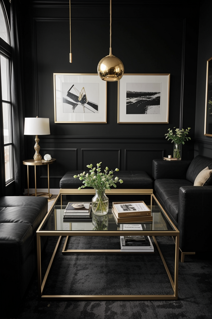 66 Striking Black Small Living Room Ideas for a Sophisticated, Designer Look