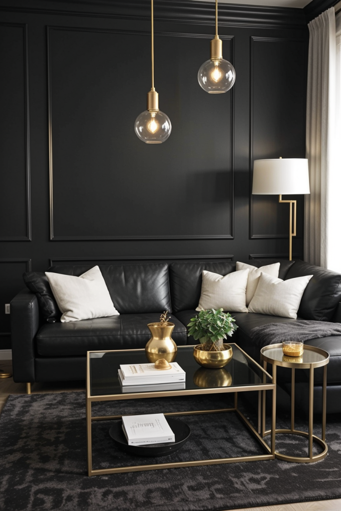 66 Striking Black Small Living Room Ideas for a Sophisticated, Designer Look