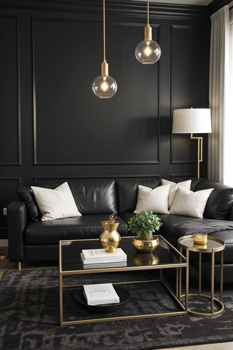 66 Black Small Living Room Ideas: Modern, Sophisticated, and Stylish ...