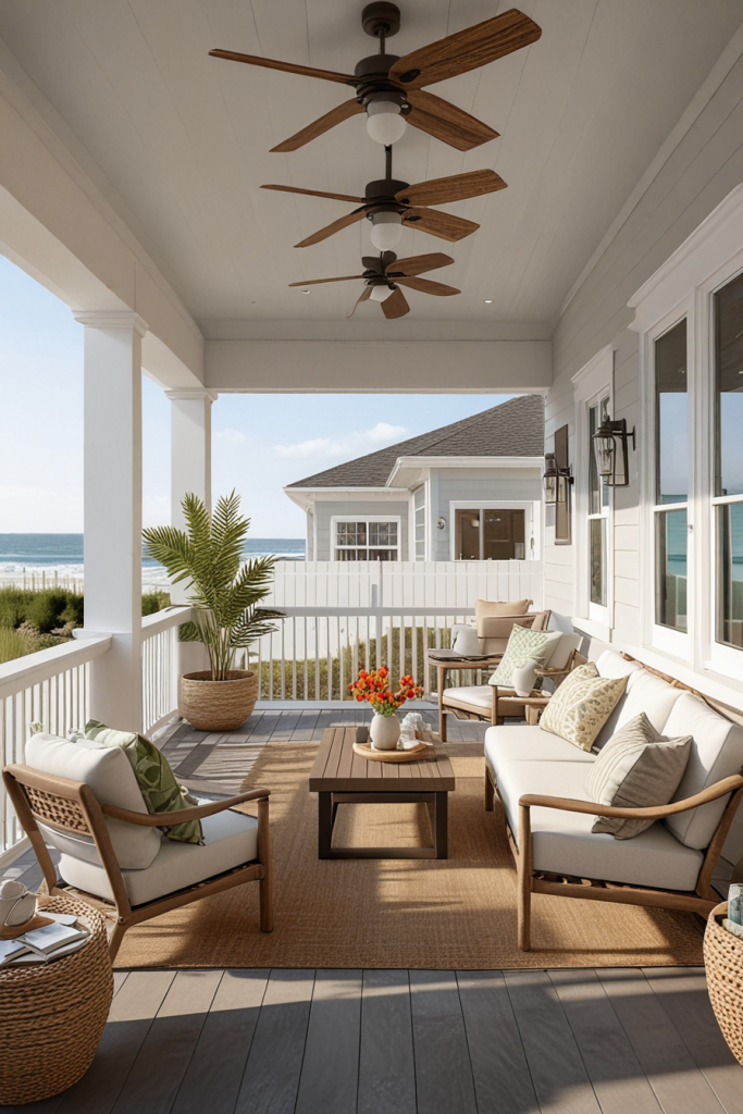 Reimagining The Shoreline: 66 Porches That Capture Coastal Elegance In 2025