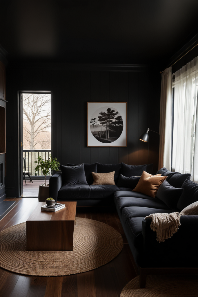 66 Striking Black Small Living Room Ideas for a Sophisticated, Designer Look