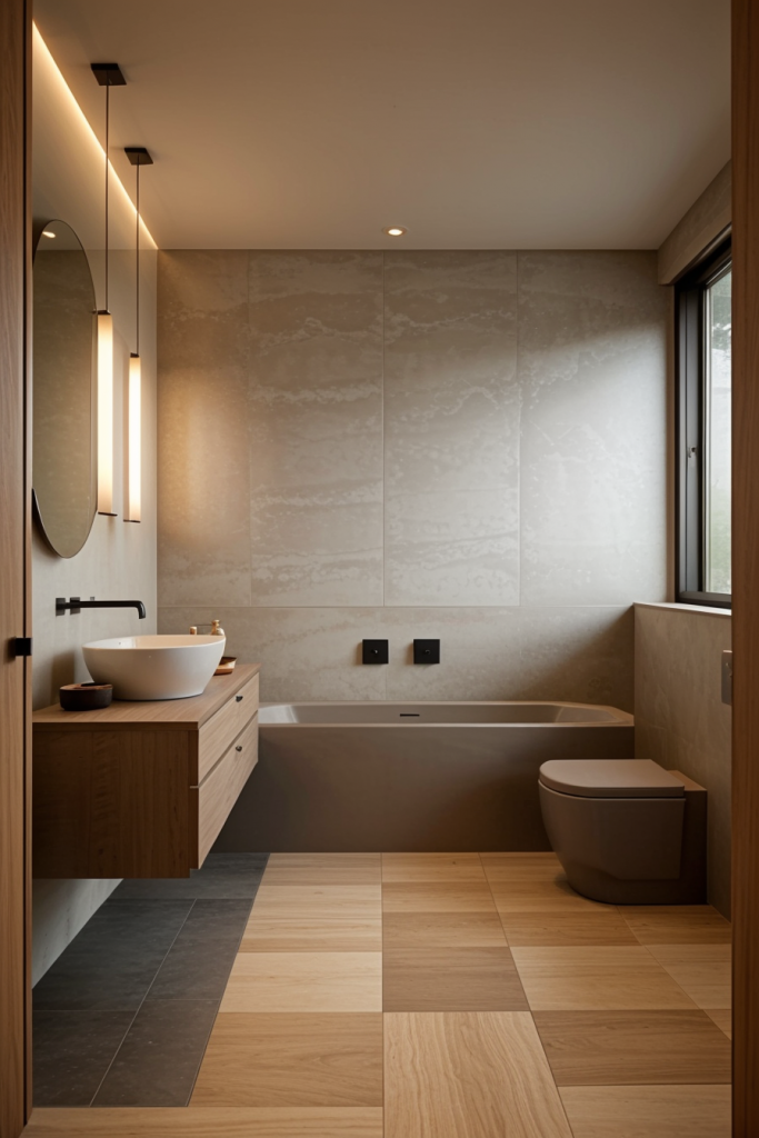 Calm Meets Function: 65 Japandi Bathroom Designs To Refresh Your Space