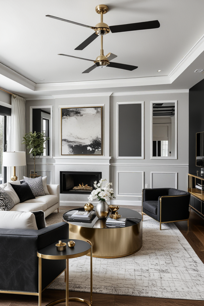 Bold Contrasts And Elegant Lines: 63 Inspiring Black And White Living Room Ideas