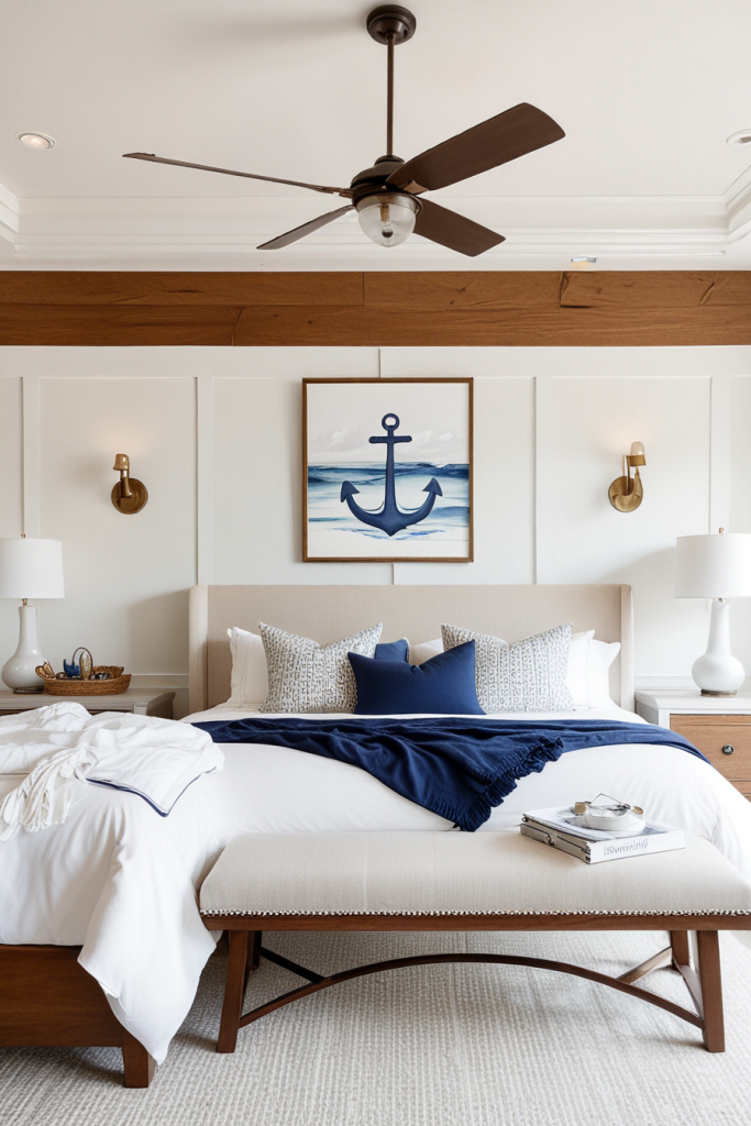 Marine Modernity: 64 Designer Coastal Bedrooms That Evoke Ocean Dreams