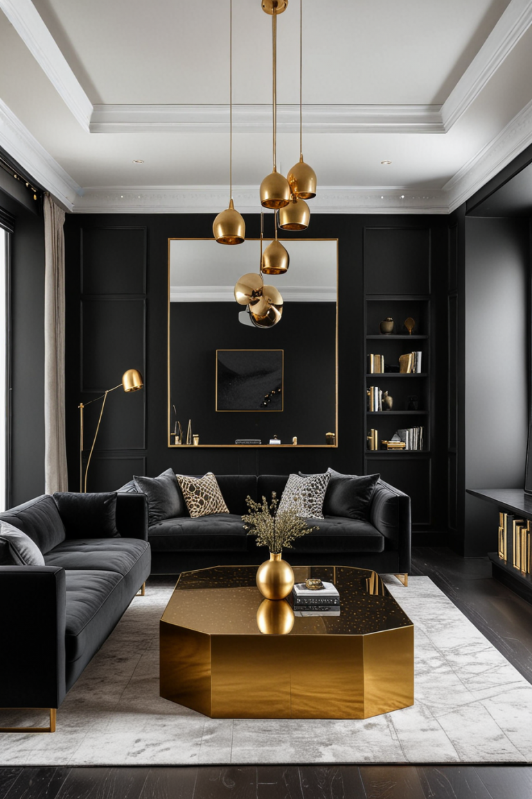 66 Black Small Living Room Ideas Modern, Sophisticated, and Stylish