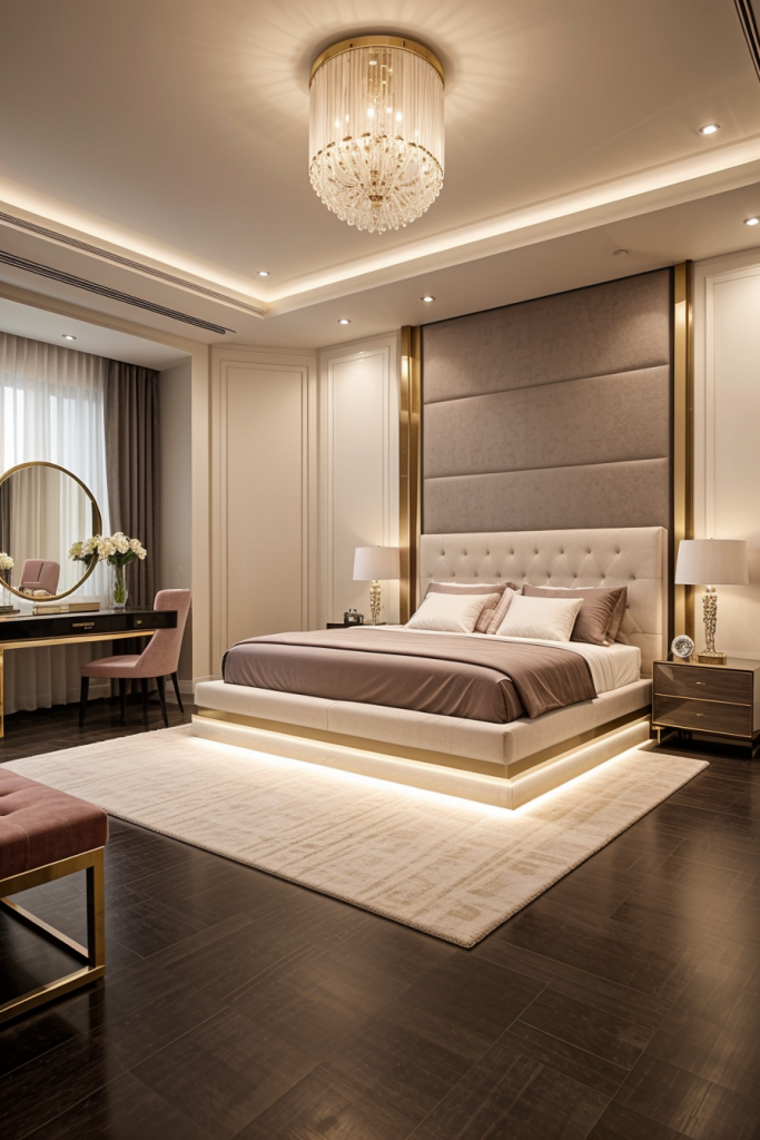 Elegant Innovation: 65 Unforgettable Modern Feminine Bedroom Ideas