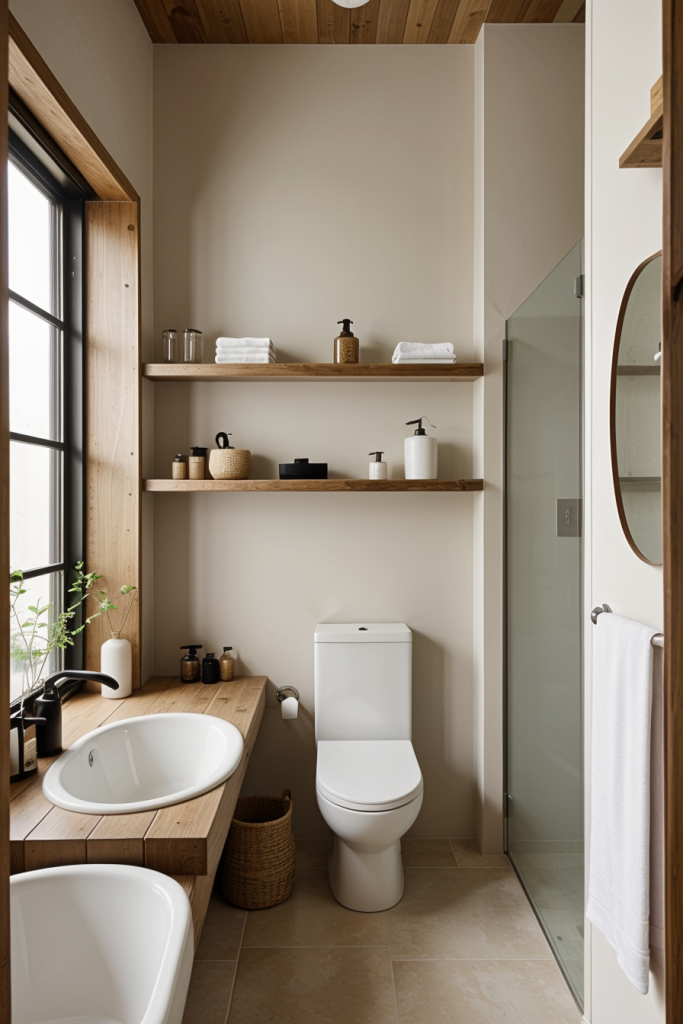 Calm Meets Function: 65 Japandi Bathroom Designs To Refresh Your Space