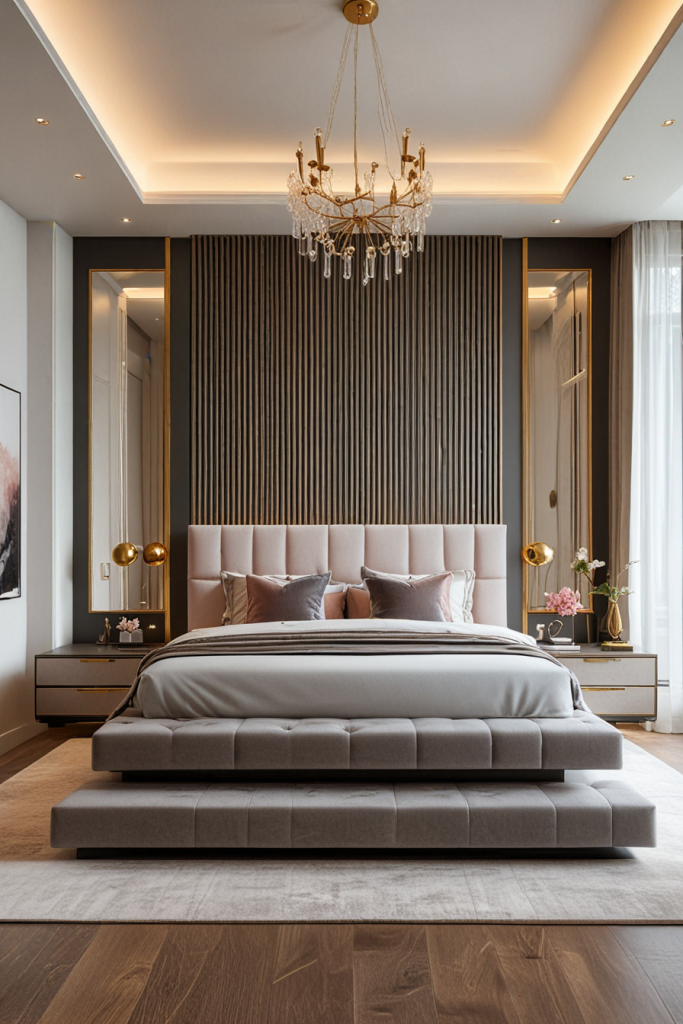 Elegant Innovation: 65 Unforgettable Modern Feminine Bedroom Ideas