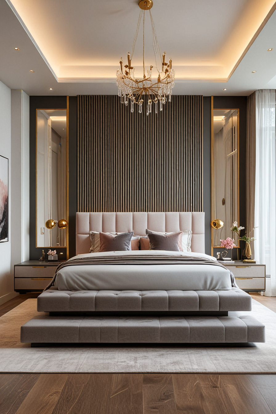 65 Modern Feminine Style Bedrooms: Innovative Design Ideas For ...