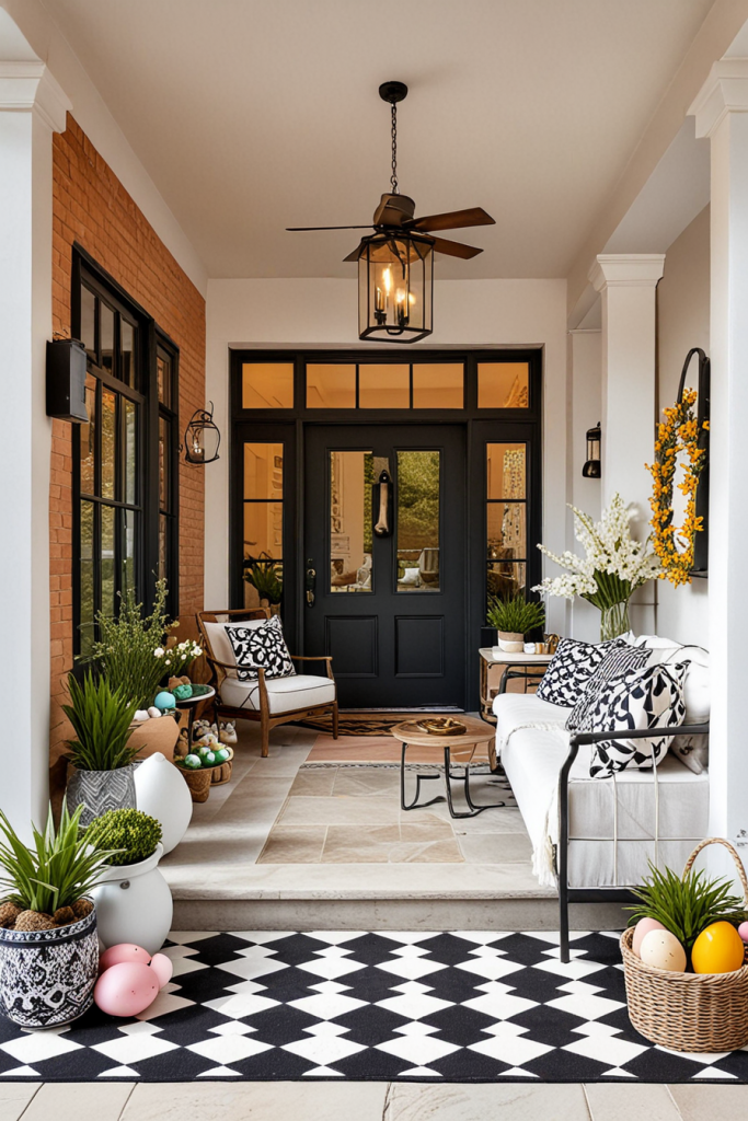 Unique And Sophisticated: 69 Must-Try Easter Porch Designs For 2025