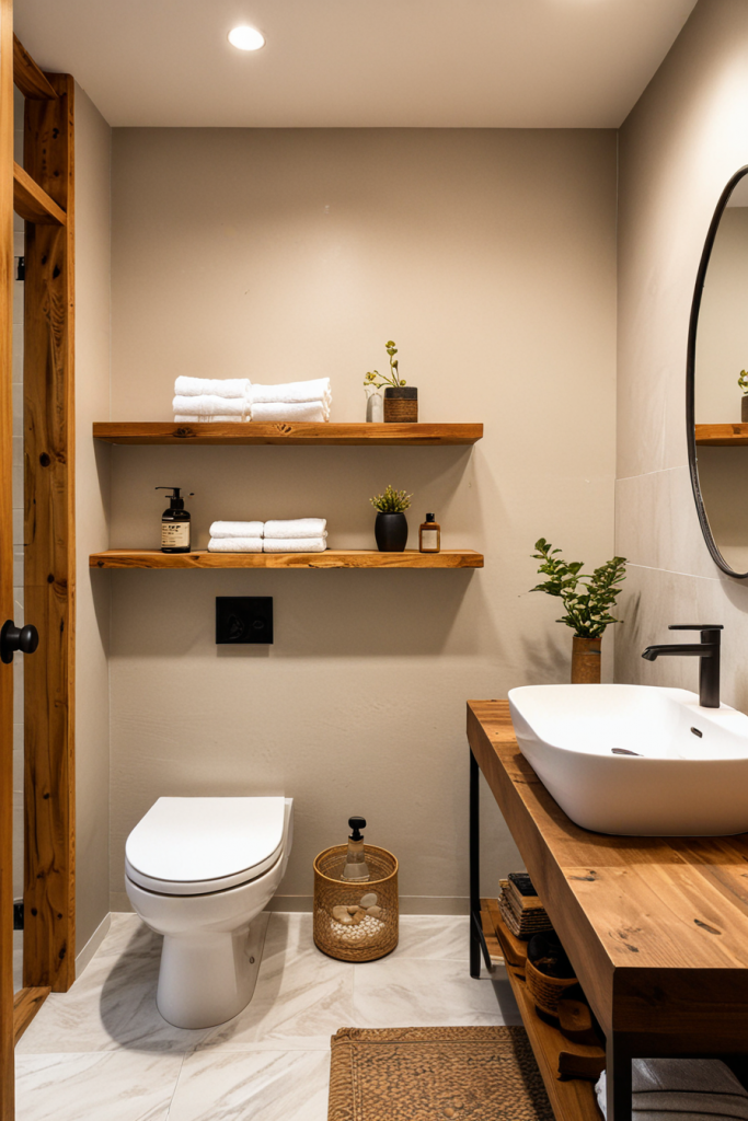 Calm Meets Function: 65 Japandi Bathroom Designs To Refresh Your Space