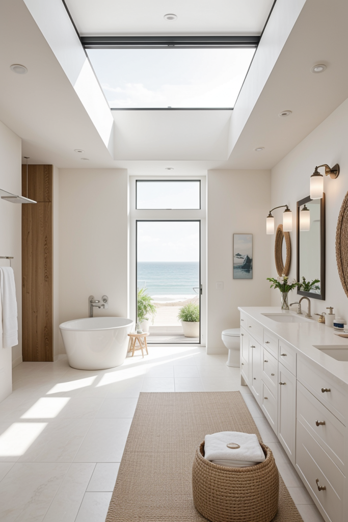 Sail Into Luxury: 67 Modern Coastal Bathrooms 2025 With Unusual Nautical Decor