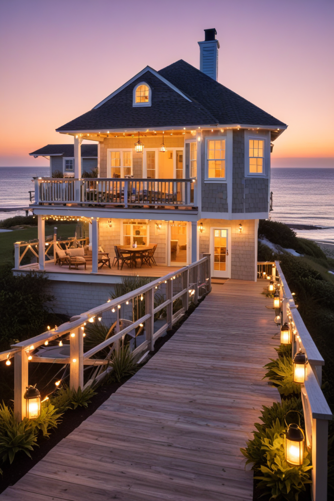 Coastal Charm Unleashed: 66 Beach Cottage Exterior Ideas for a Picture-Perfect Retreat