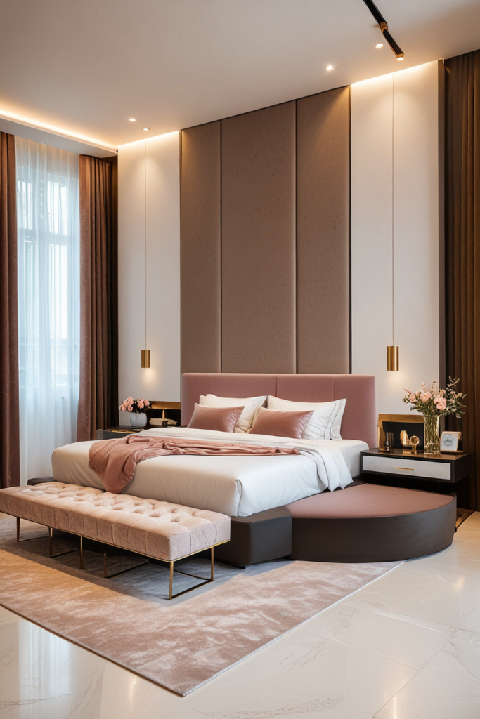 Elegant Innovation: 65 Unforgettable Modern Feminine Bedroom Ideas