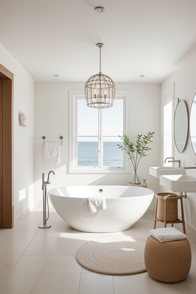 Sail Into Luxury: 67 Modern Coastal Bathrooms 2025 With Unusual Nautical Decor