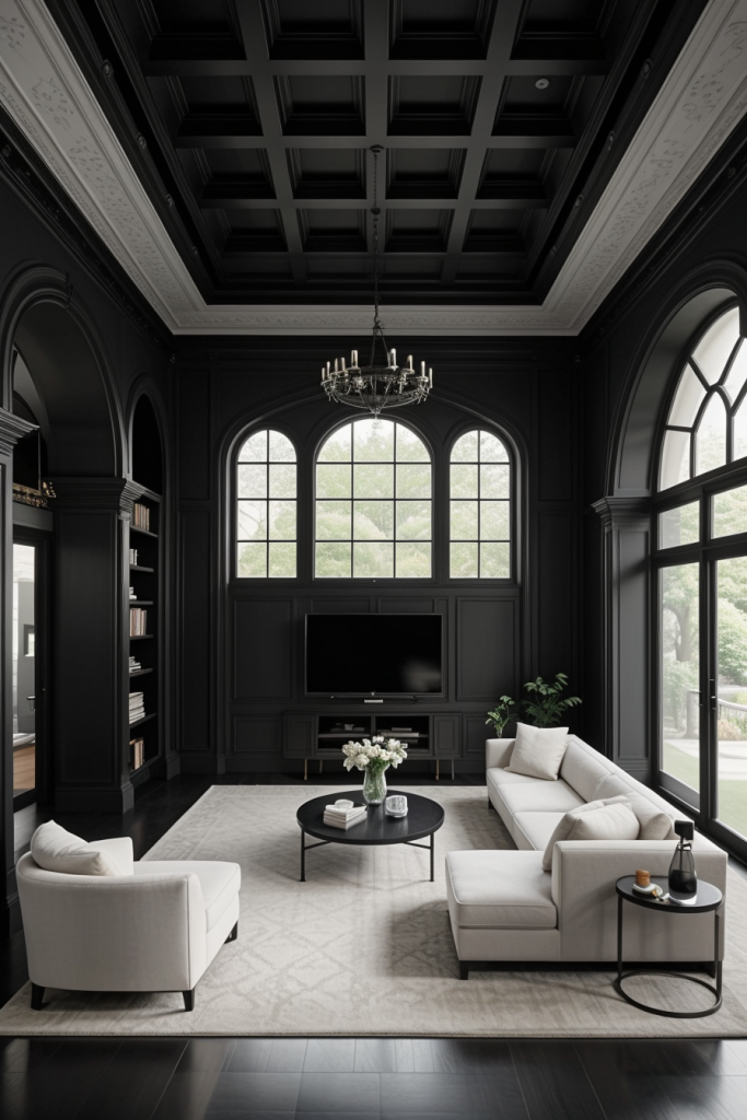 66 Striking Black Small Living Room Ideas for a Sophisticated, Designer Look