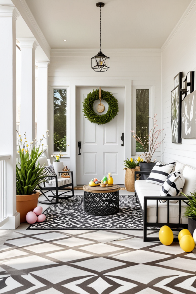 Unique And Sophisticated: 69 Must-Try Easter Porch Designs For 2025