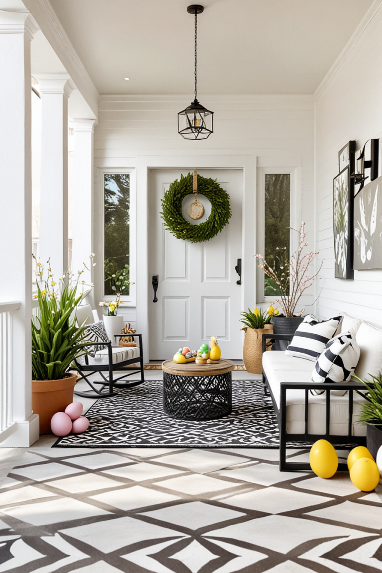 69 Easter Porch Decor Trends: Modern And Unique Designer Inspirations ...