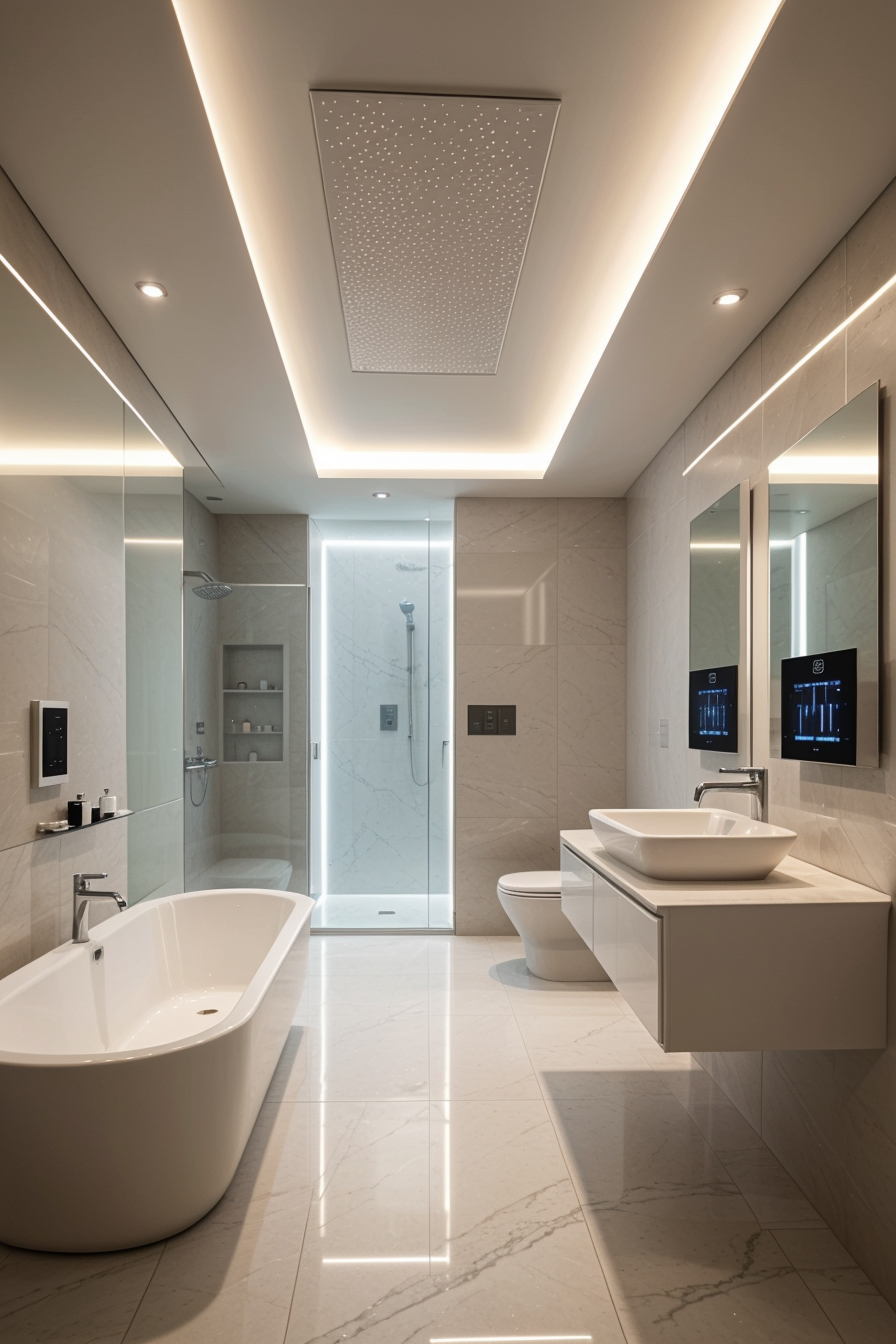65 Innovative Bathroom Interior Designs To Elevate Your Modern Home