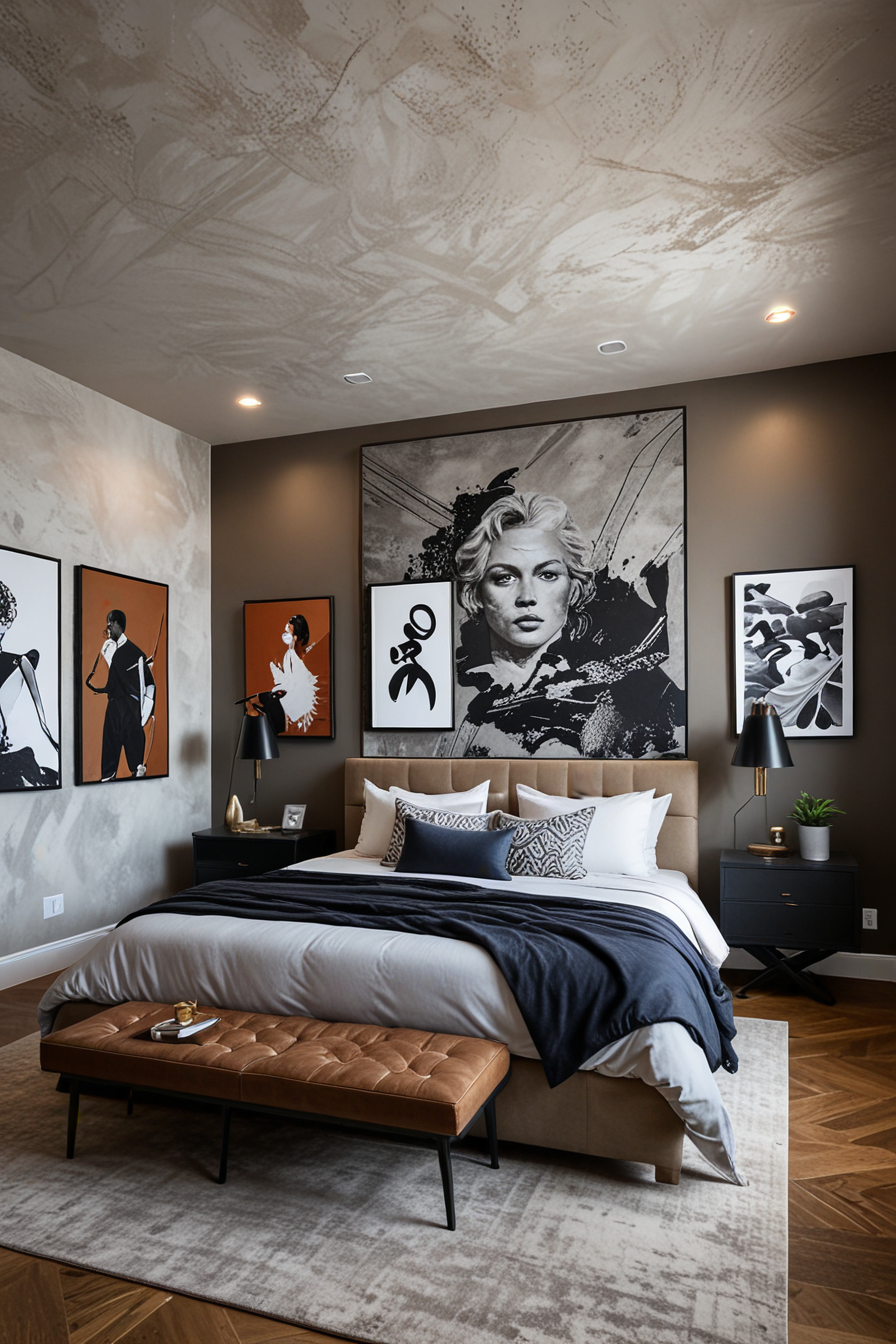 65 Modern Masculine Style Bedroom Designs: The Ultimate Guide To ...