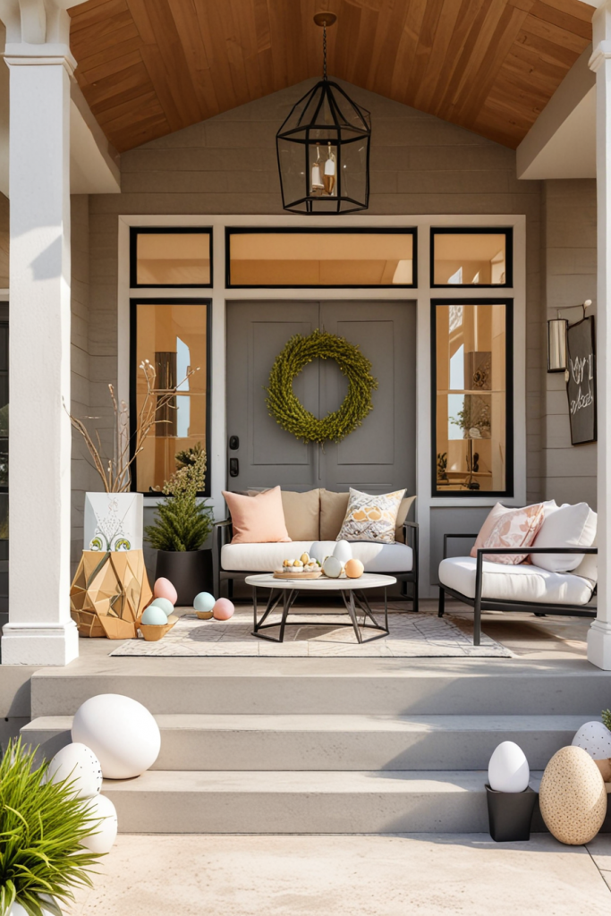 Unique And Sophisticated: 69 Must-Try Easter Porch Designs For 2025