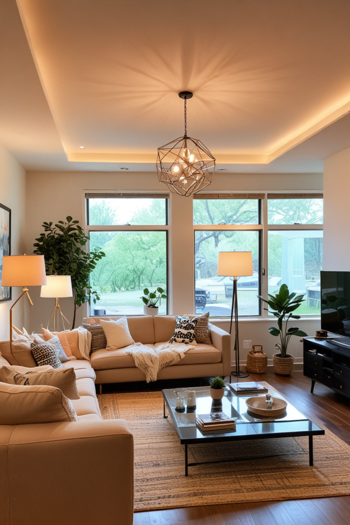 68 Radiant Ideas To Transform Your Living Room Lighting