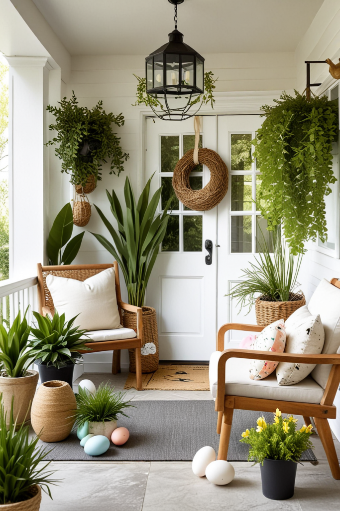 Unique And Sophisticated: 69 Must-Try Easter Porch Designs For 2025