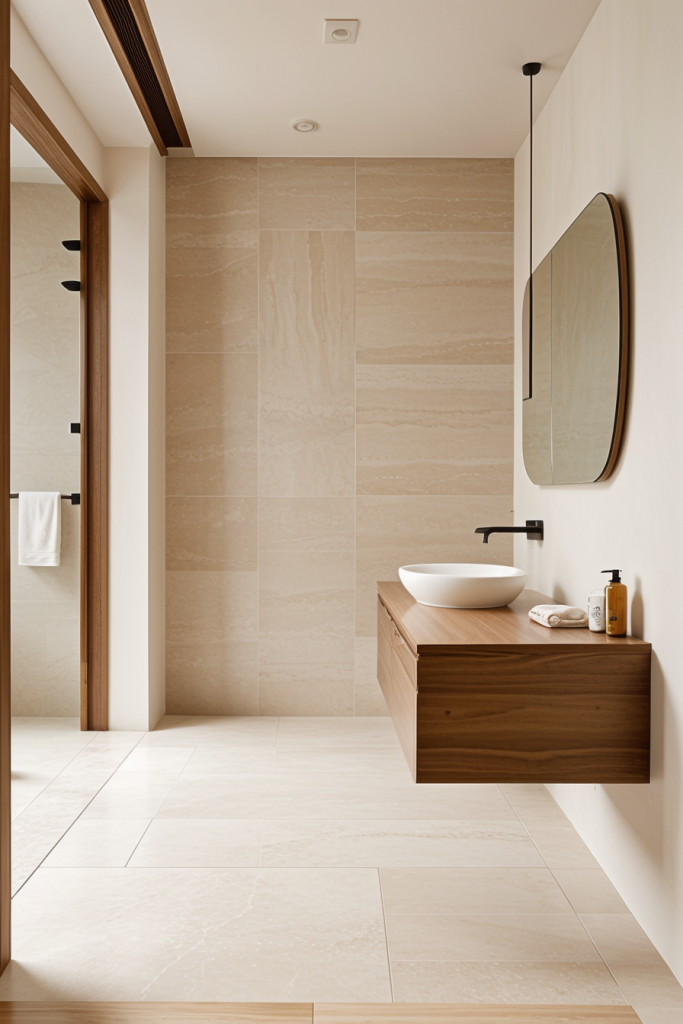 Calm Meets Function: 65 Japandi Bathroom Designs To Refresh Your Space