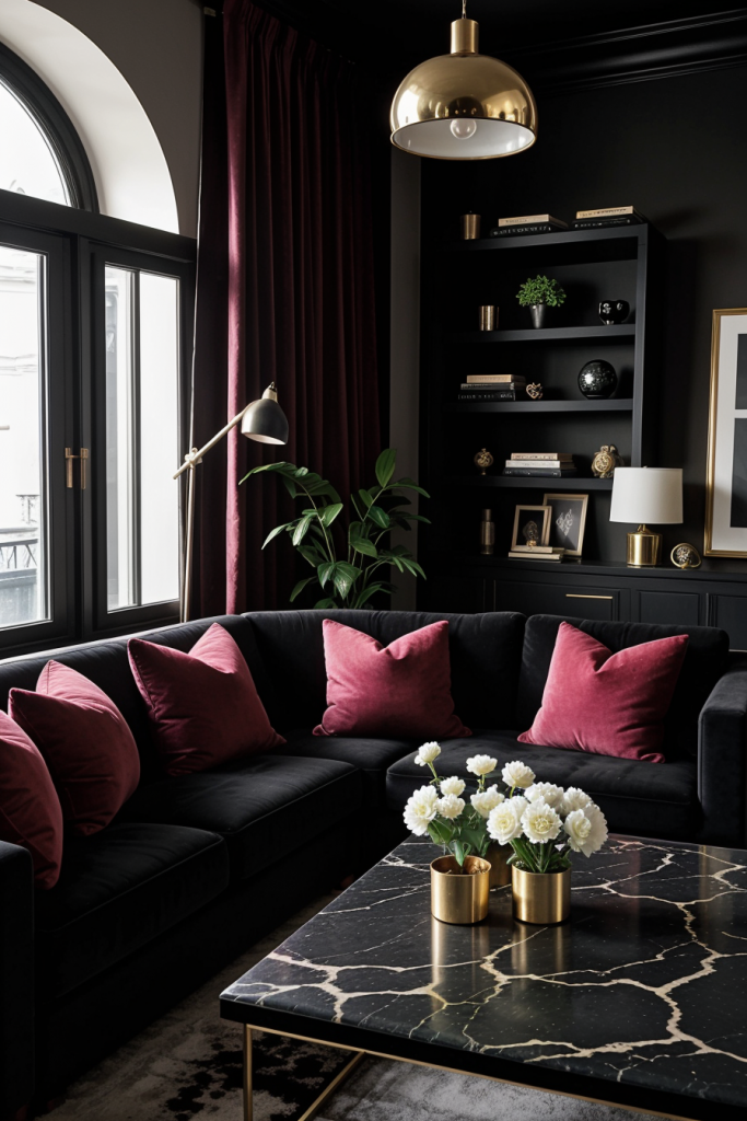 66 Striking Black Small Living Room Ideas for a Sophisticated, Designer Look